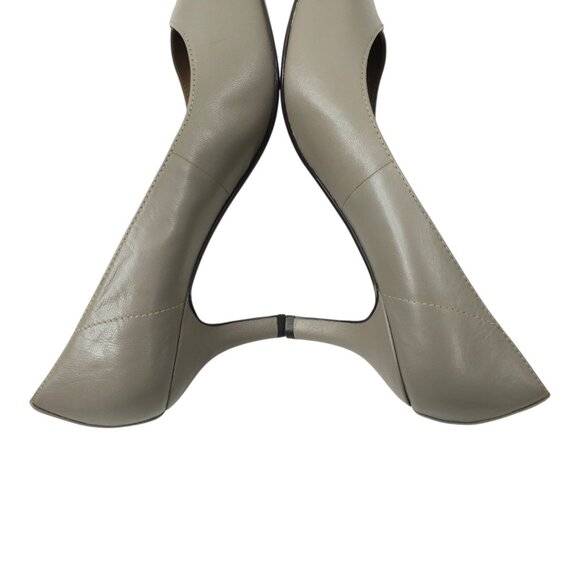 Bella Vita WOW Taupe Pump Womens Size 12 W Kitten Heel Leather Kidskin NEW - Picture 15 of 15